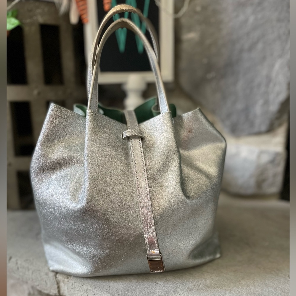 Tiffany & Co Reversible Suede Leather Small Tote auction 4/15@7pmEST